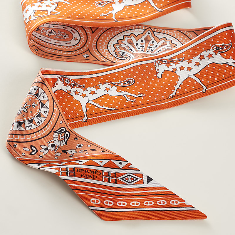 Cheval de Coeur Bandana Twilly | Hermès Greece